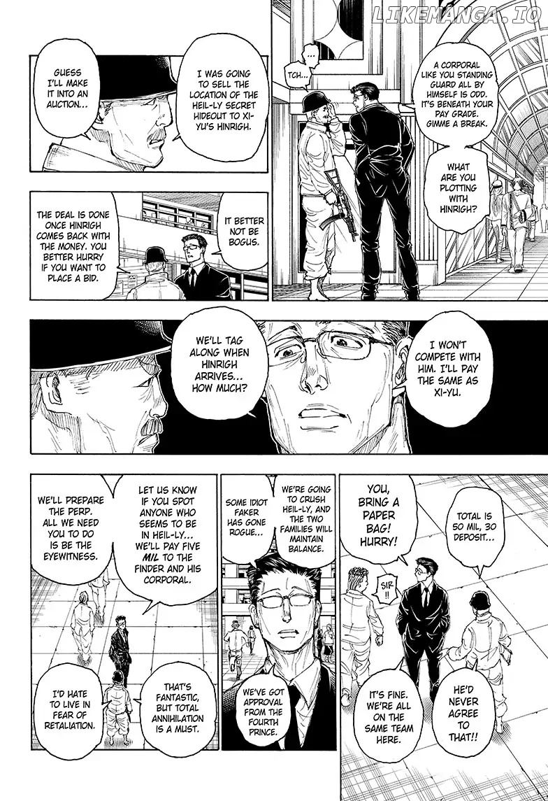 Hunter x Hunter, Chapter 393 image 14